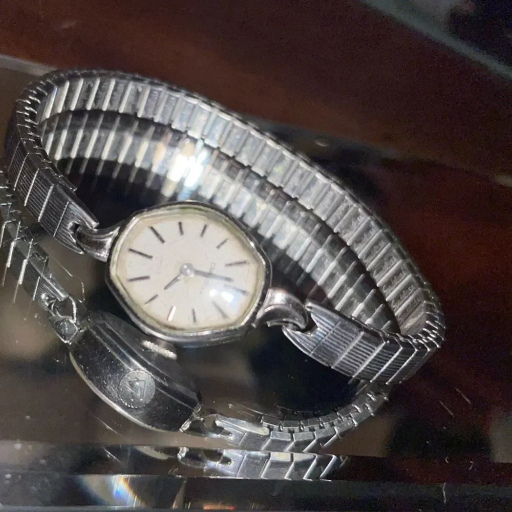 Caravelle Vintage Silver Watch GORGEOUS